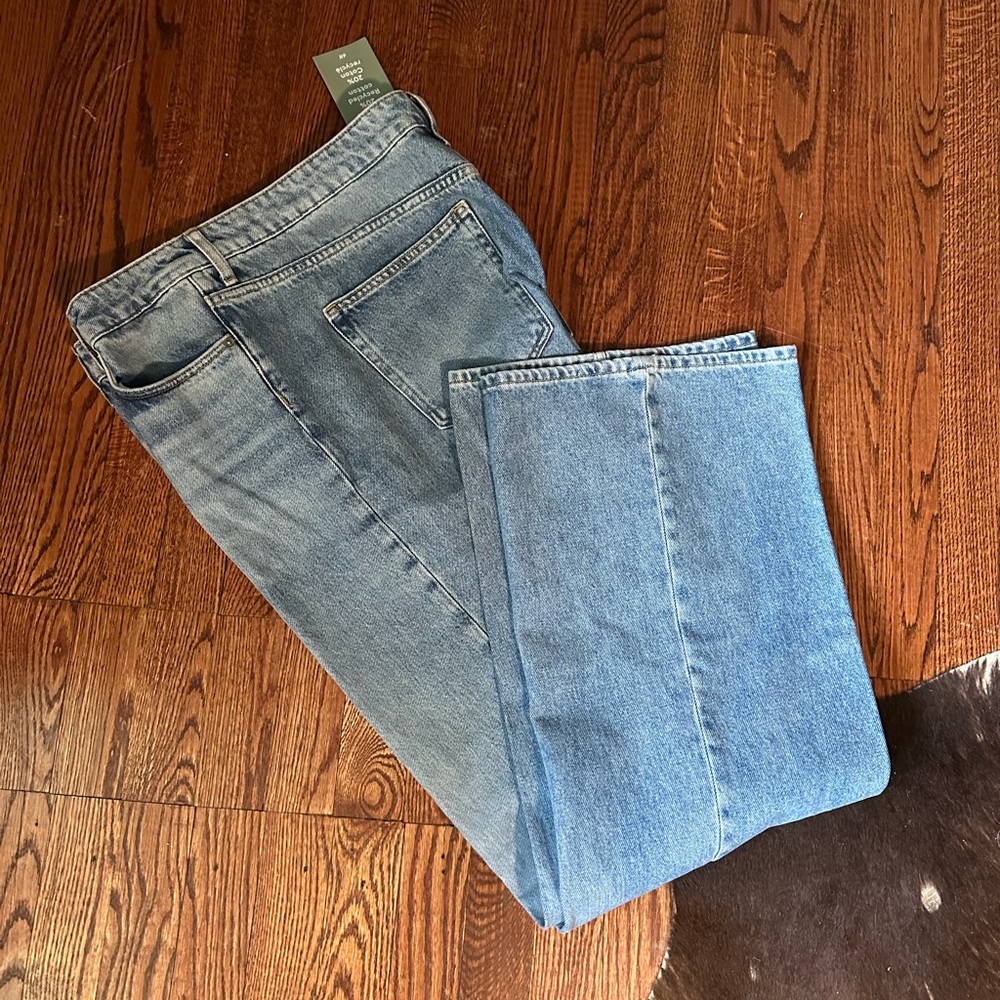 H&M Blue Wide Leg Pants